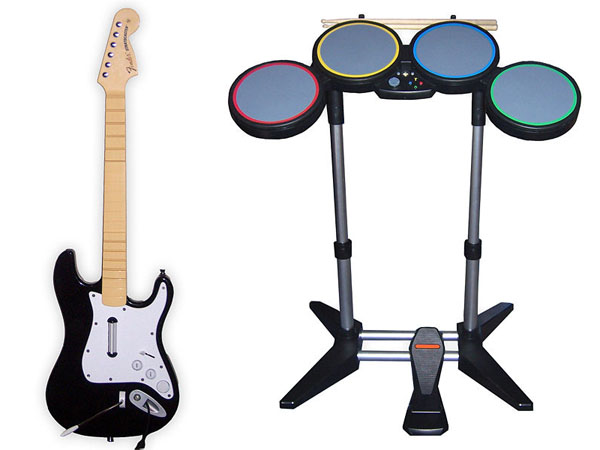 Guitar Hero Instruments